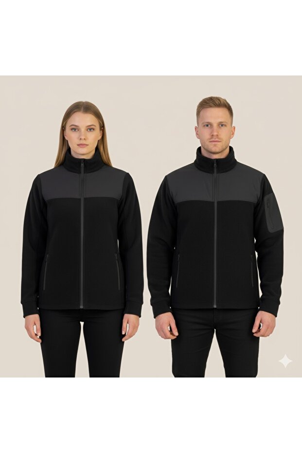 سترة صوفية سوداء - 5