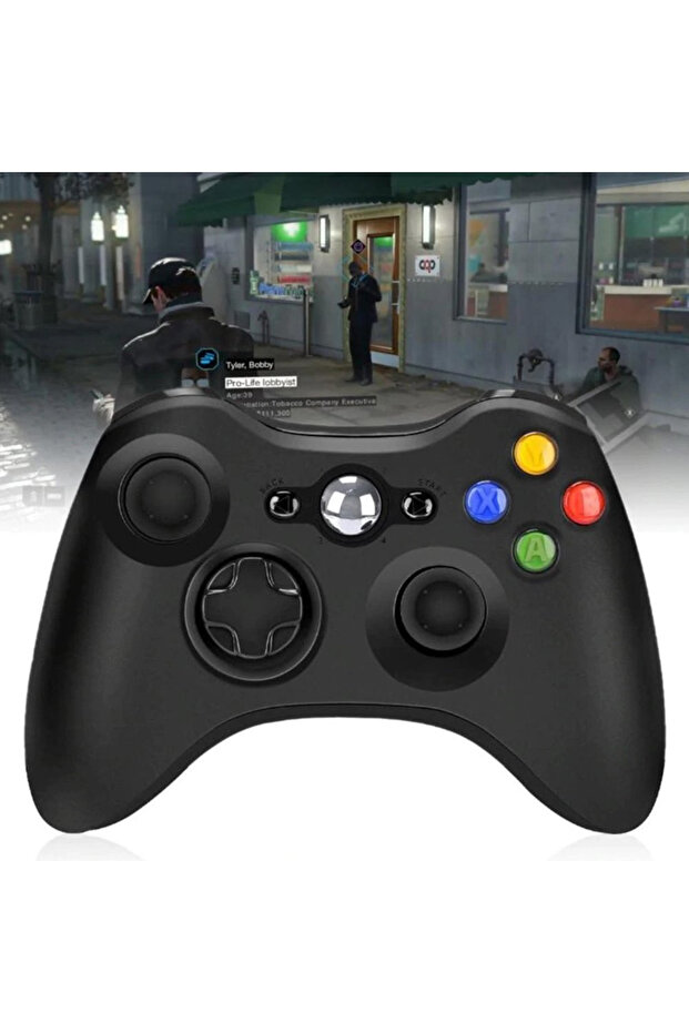 Wireless Gamepad Controller for XBOX 360 (White) - 4