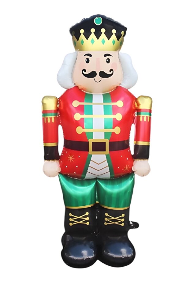 Big Footed Lead Soldier Foil Balloon Christmas Foil Balloon Ornament