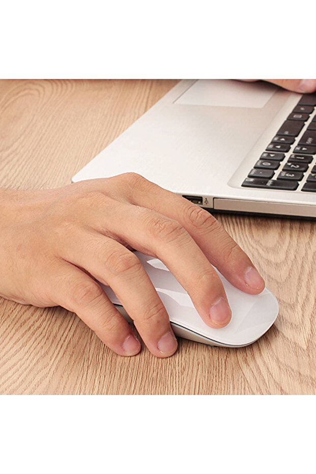 Wireless Touch Computer Mouse - E20 (White) - 4