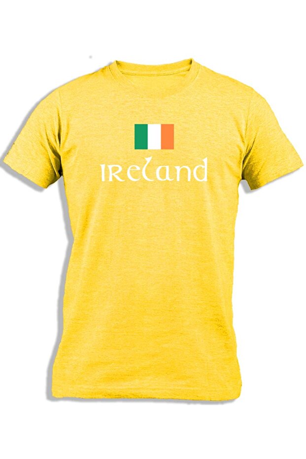 IRELAND WITH FLAG