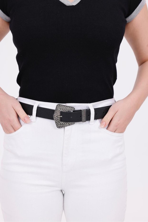 Embossed Buckle Women's Belt Trouser Belt Dress Belt Shirt Belt Waist Belt Coat Belt