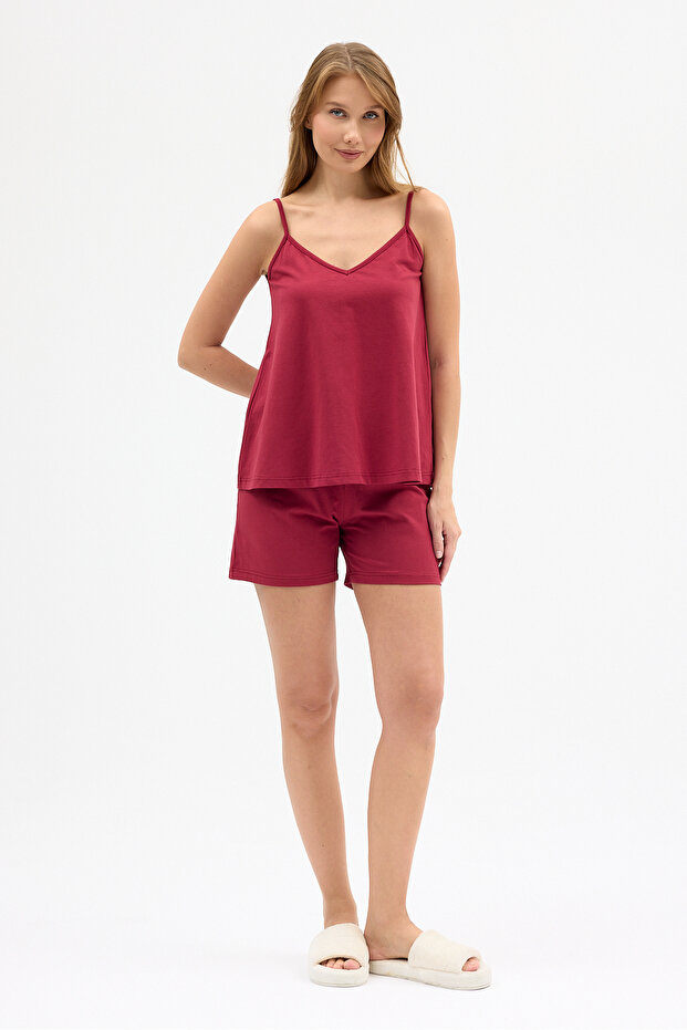 Women's 100% Cotton Combed Cotton 4 Season Top and Bottom Pajama Set
