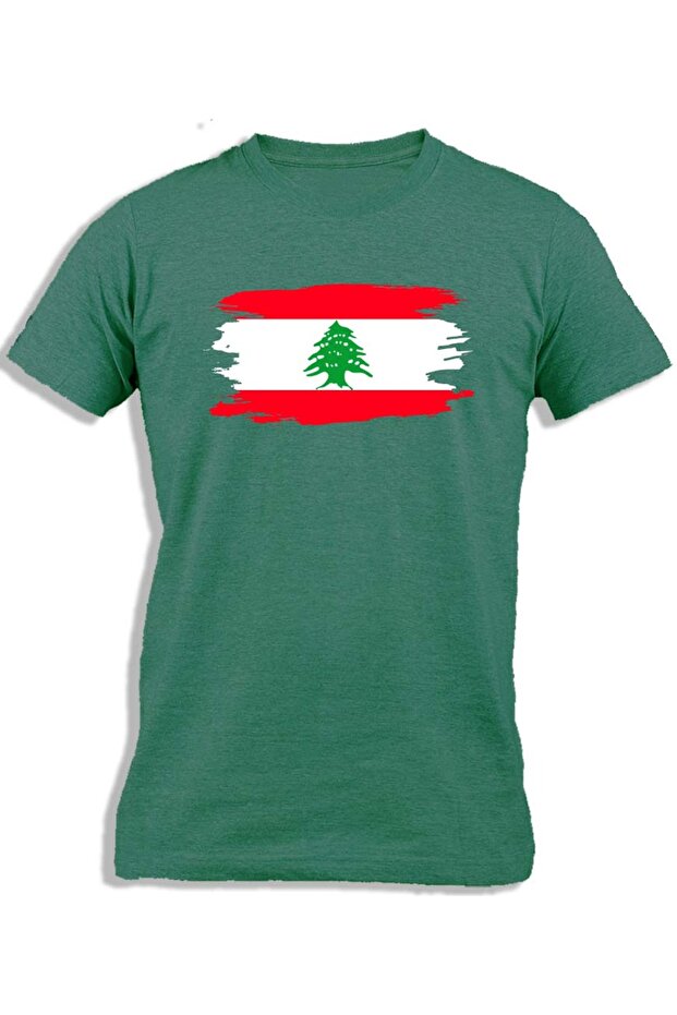 LEBANON PAINTED FLAG