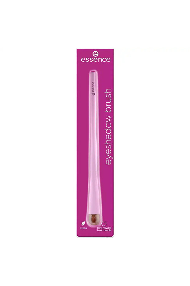 Eyeshadow Brush 01 With Soft Touch Handle Soft Vegan Bristles- Pink