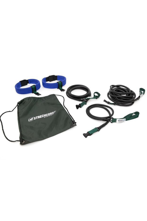 Strech Cordz S11875Qckit Quick Connect Kit – Swimming Resistance Training Set with Color & Resistance Options