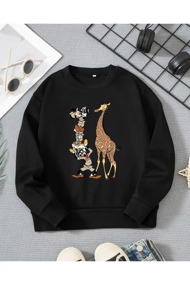 Mickey Printed Long Sleeve T-Shirt for Children