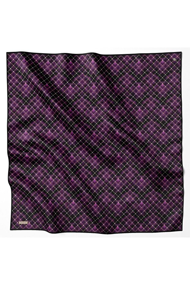 Eșarfă de mătase - 9259D-32 - Tivil - 1