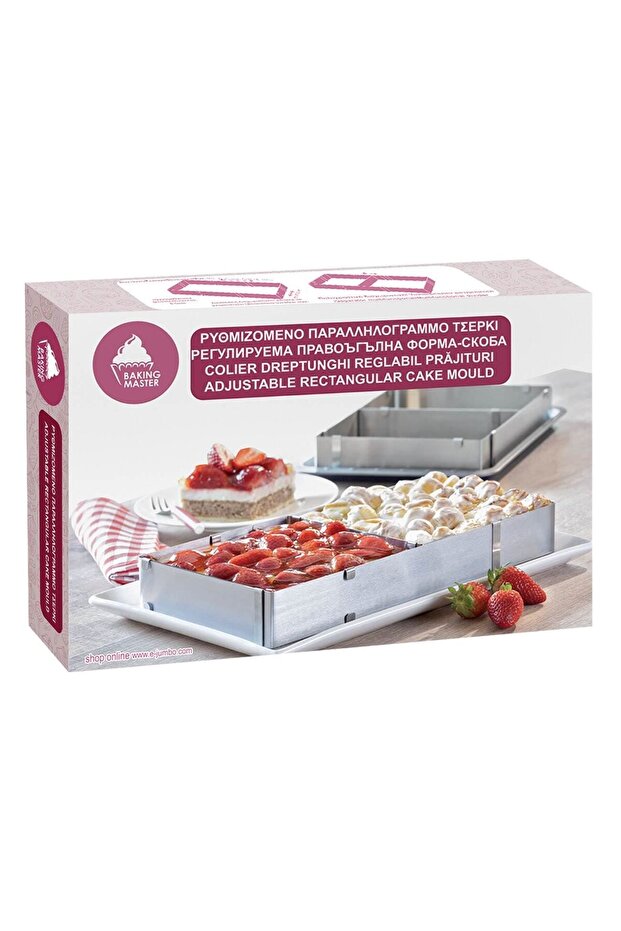 Adjustable Rectangular Metal Baking Pan with Divider - 5