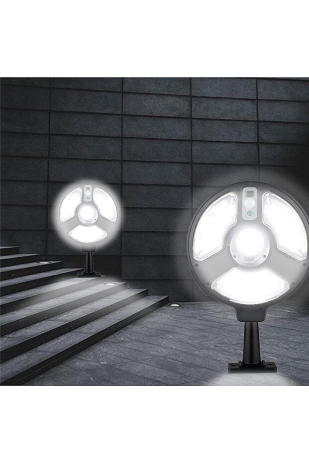 Solar LED Wall Light | Sensitive Sensor, Remote Control, Polysilicon Panel, Modes - 3