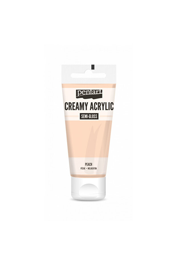 Creamy Acrylic Paint 200ml semi gloss Peach