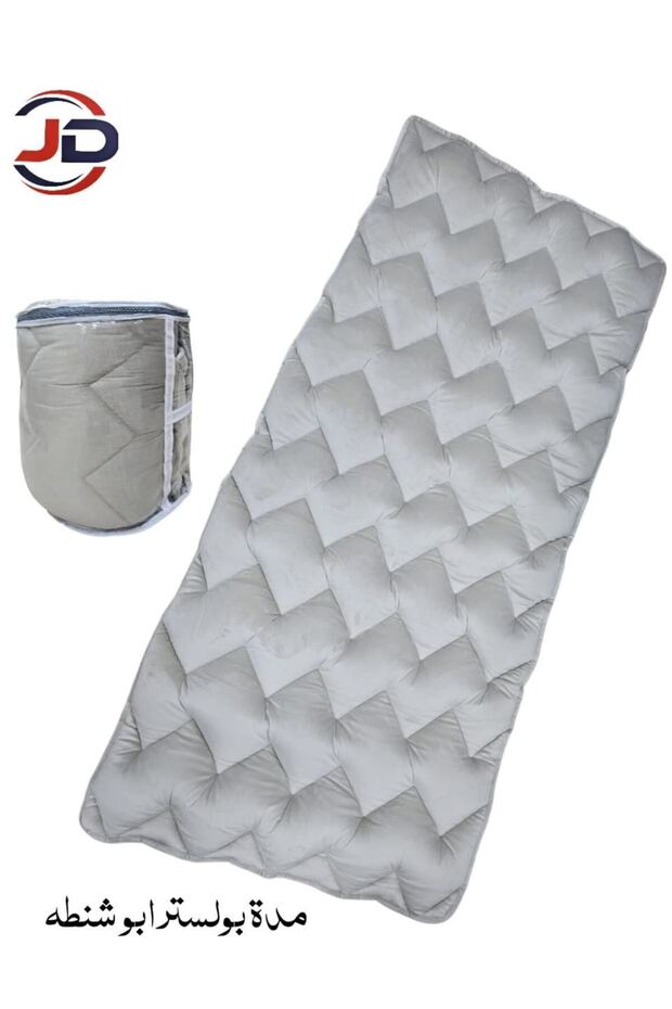 Modern floor mat with unique and elegant design, computer stitched and packed, size 90*190cm, soft batting filling and velvet outer fabric - 1