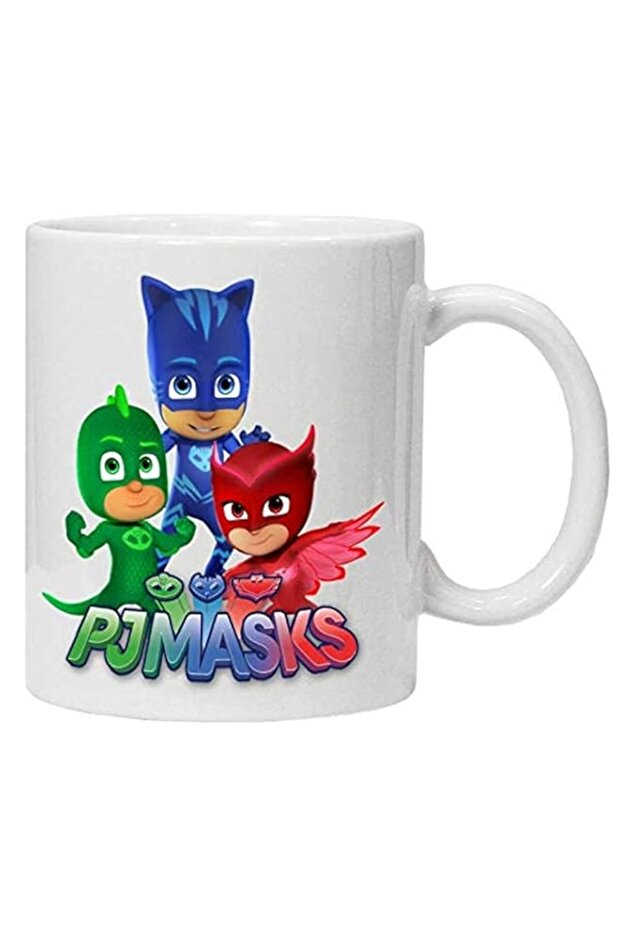 White Mug Pj Masks