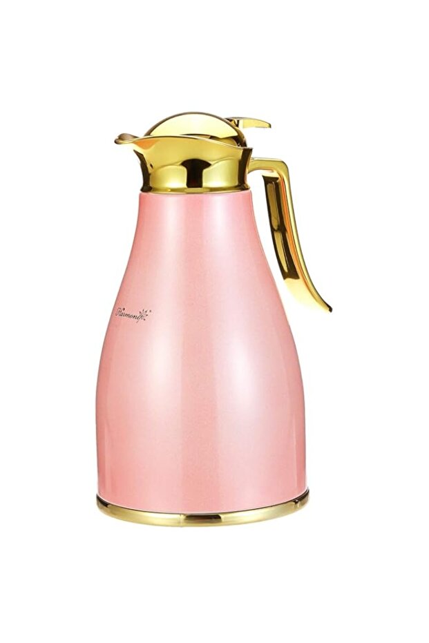 Harmony Stainless Steel Coffee Pot - Pink/Gold