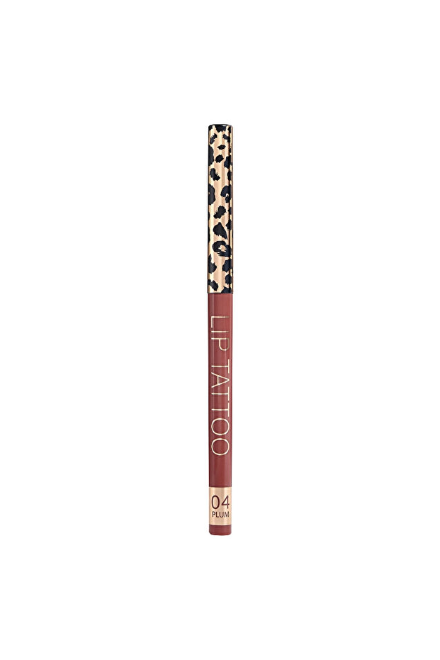 Automatic Lip Liner 04 Plum - Precise Application & Matte Finish - 1