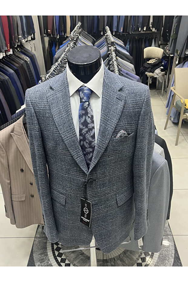 سترة شتوية رجالية من الصوف - 7