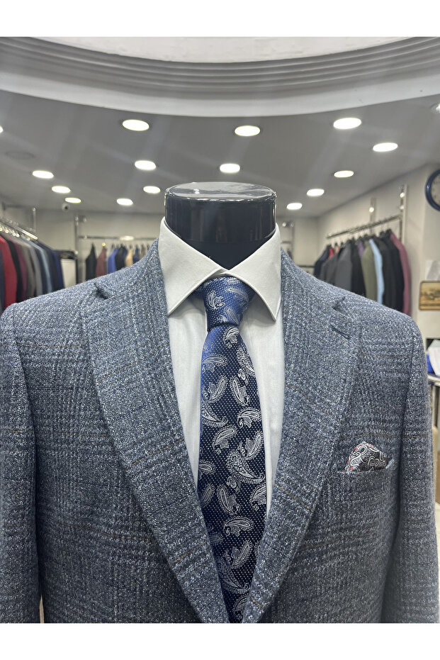 سترة شتوية رجالية من الصوف - 3