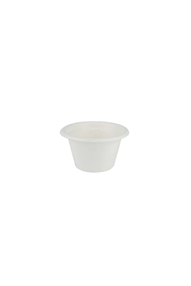 Biodegradable 110 ML Classi Bio 4 OZ Pack of 50 Pcs – Eco-Friendly Disposable Cups – Ideal for Dips - 1