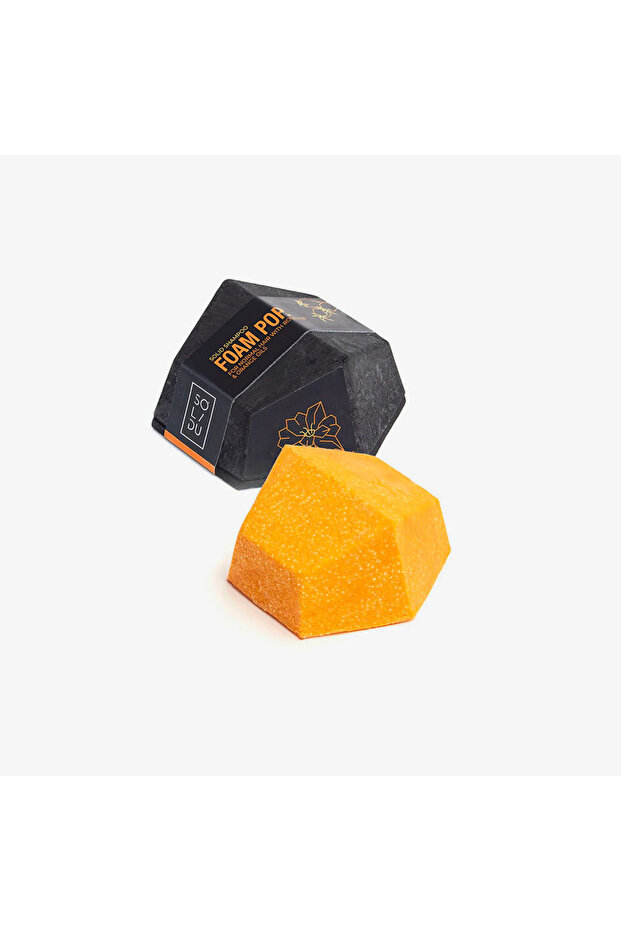 Șampon solid pentru păr normal cu ulei de semințe de măceșe, 65g, - 1