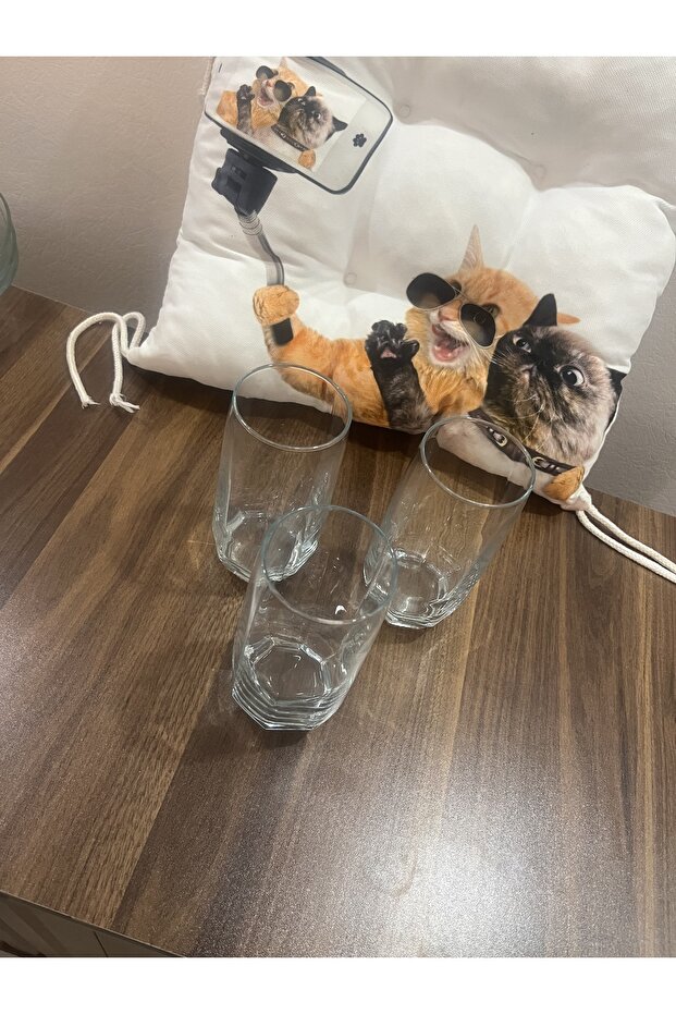 3 lü cam meşrubat bardağı - 2