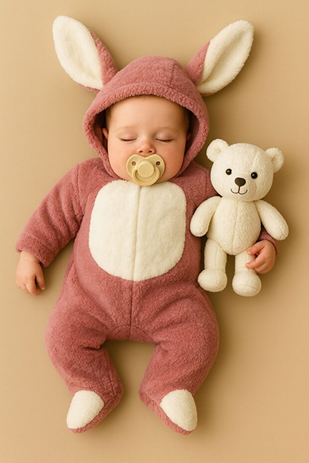 Peluş bebek tulumu - 5