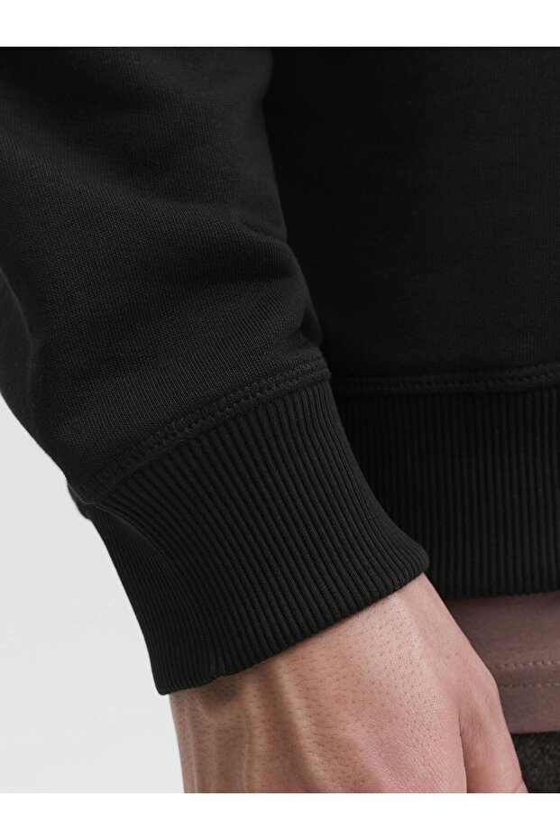 JORNORREBRO EMB SWEAT CREW NOOS أسود - 7
