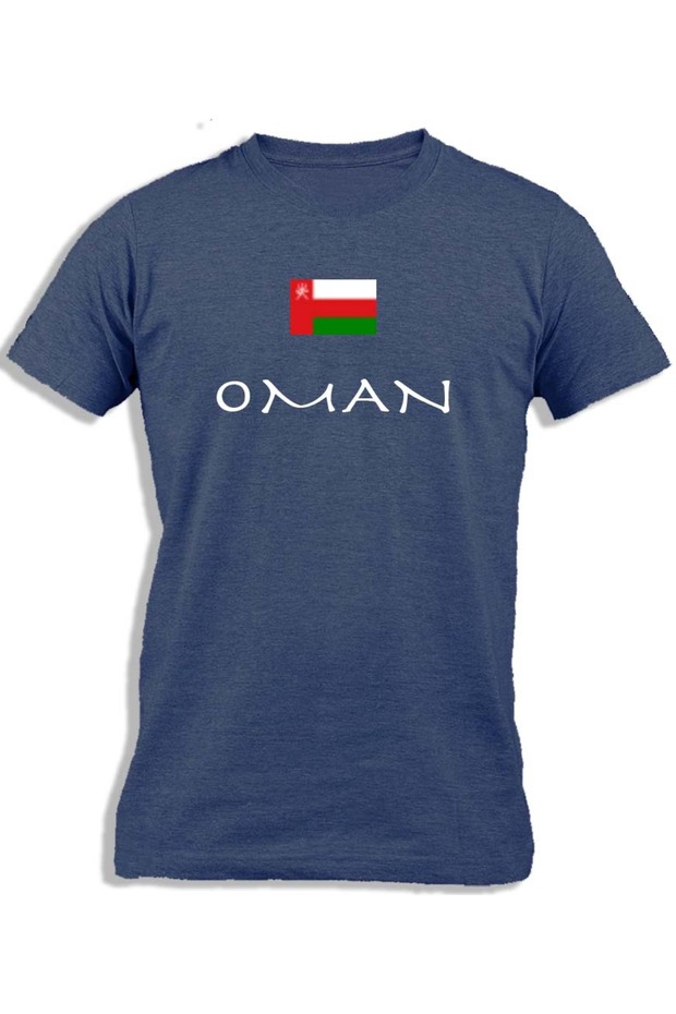 OMAN WITH FLAG
