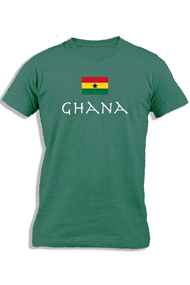 GHANA WITH FLAG