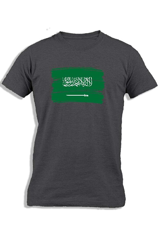 SAUDI ARABIA PAINTED FLAG