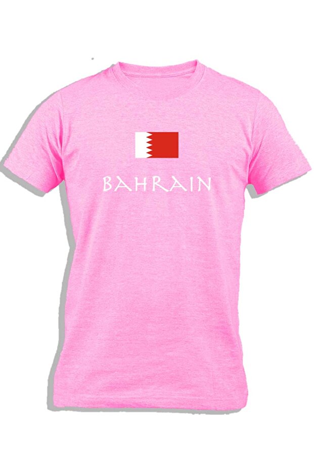 BAHRAIN WITH FLAG
