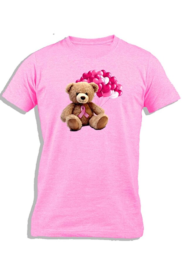 TEDDY BEAR PINK RIBBON