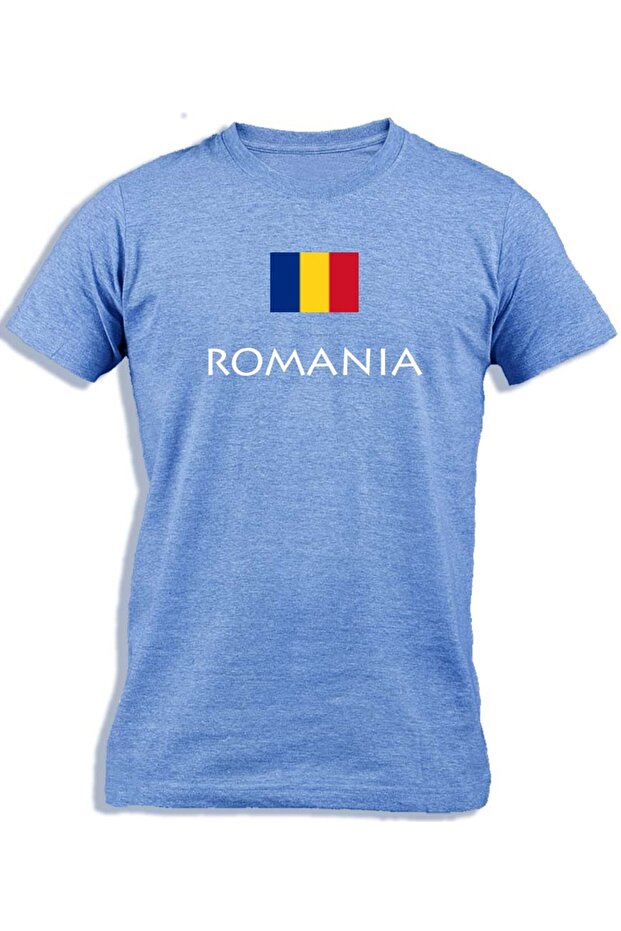 ROMANIA WITH FLAG - 1