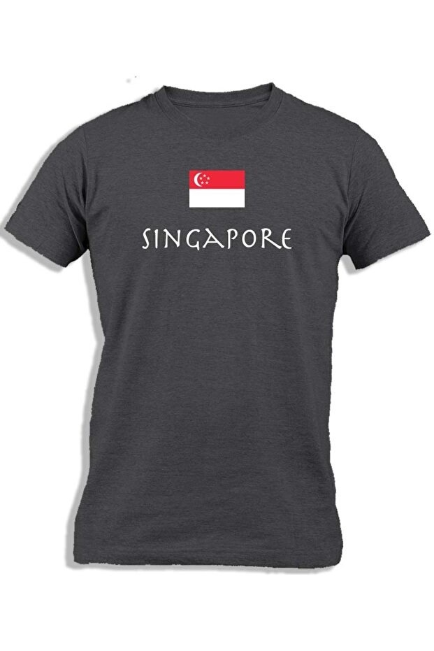 SINGAPORE WITH FLAG