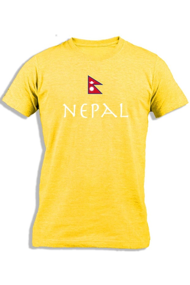 NEPAL WITH FLAG - 1