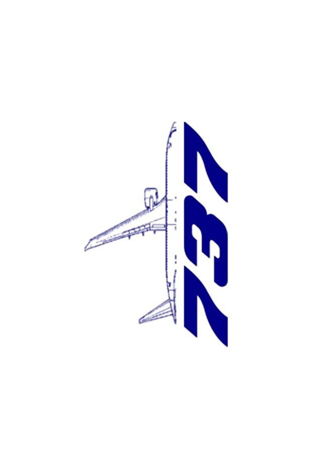 رسم تخطيطي لطائرة بوينج B737 - 3