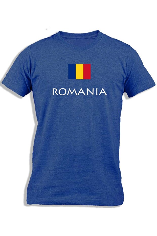 ROMANIA WITH FLAG - 1