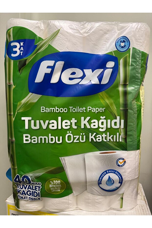 TUVALET KAĞIDI BAMBU ÖZÜ KATKILI 3KATLI - 1