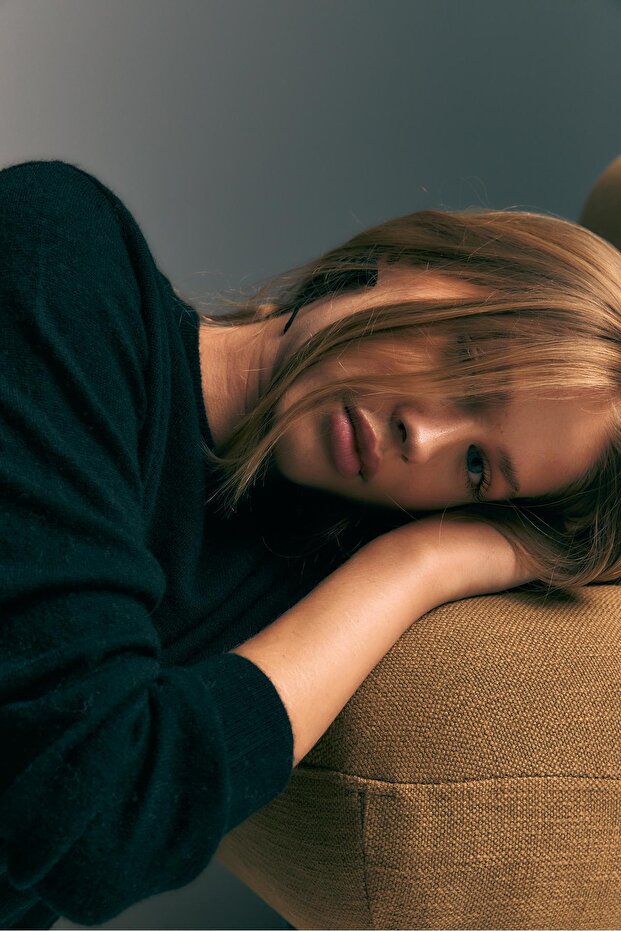 Ekstra yumuşak %100 yün kazak - 4