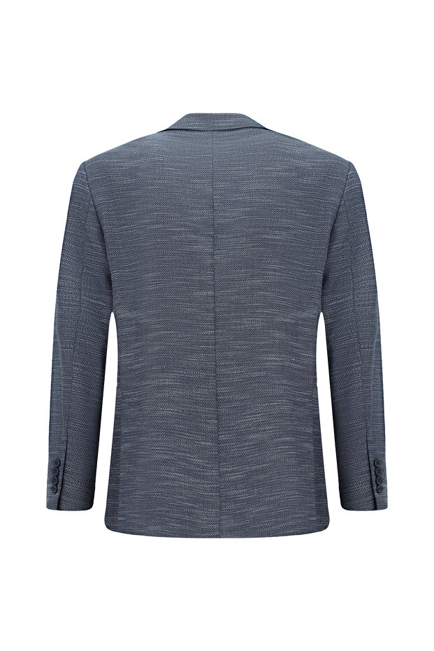 سترة مستقيمة ذات قصة عادية - 2