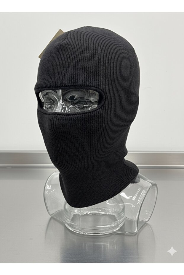 Unisex Çift Katlı Örme Kar Maskesi - 3