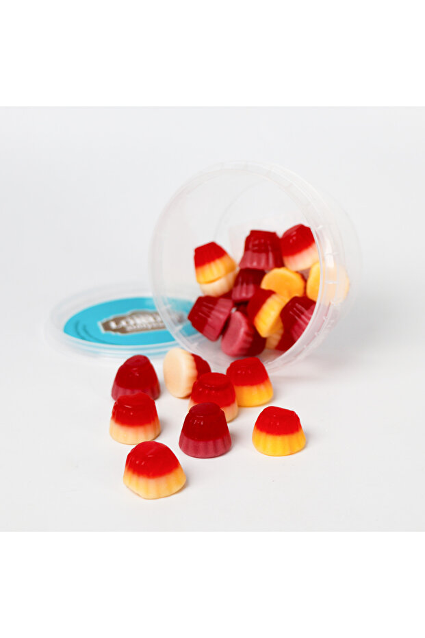 Fruit and Vanilla Flavored Soft Candy (Cake Shaped) 120 g