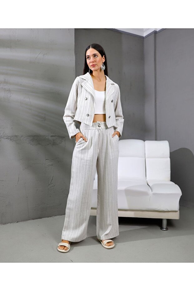 STRIPED DOUBLE SET - 7