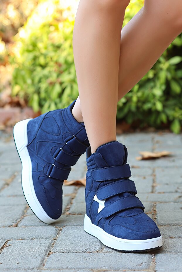 Frm 152 Velcro Hidden Heel Boots