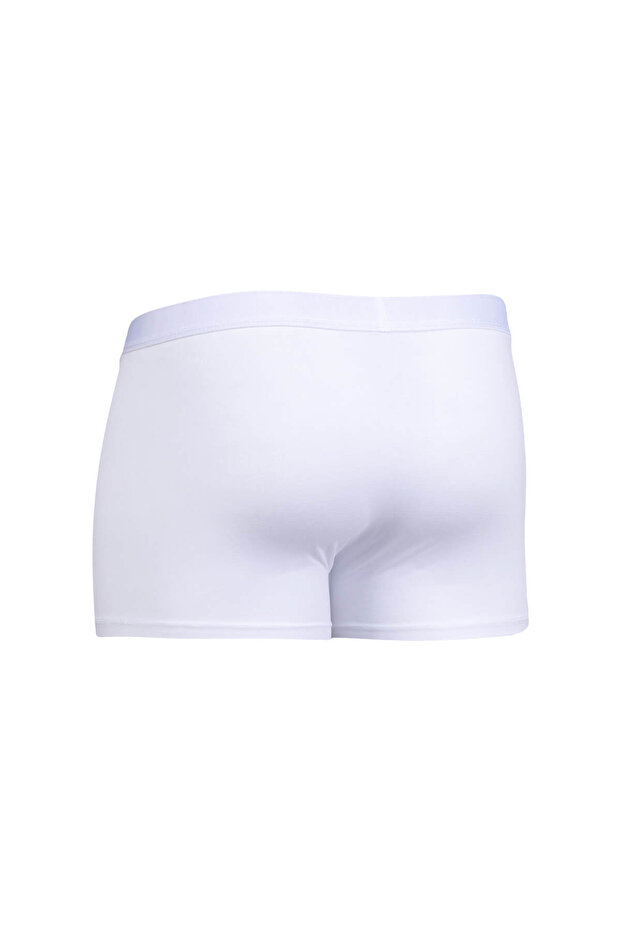 Boxeri din bumbac alb - 2