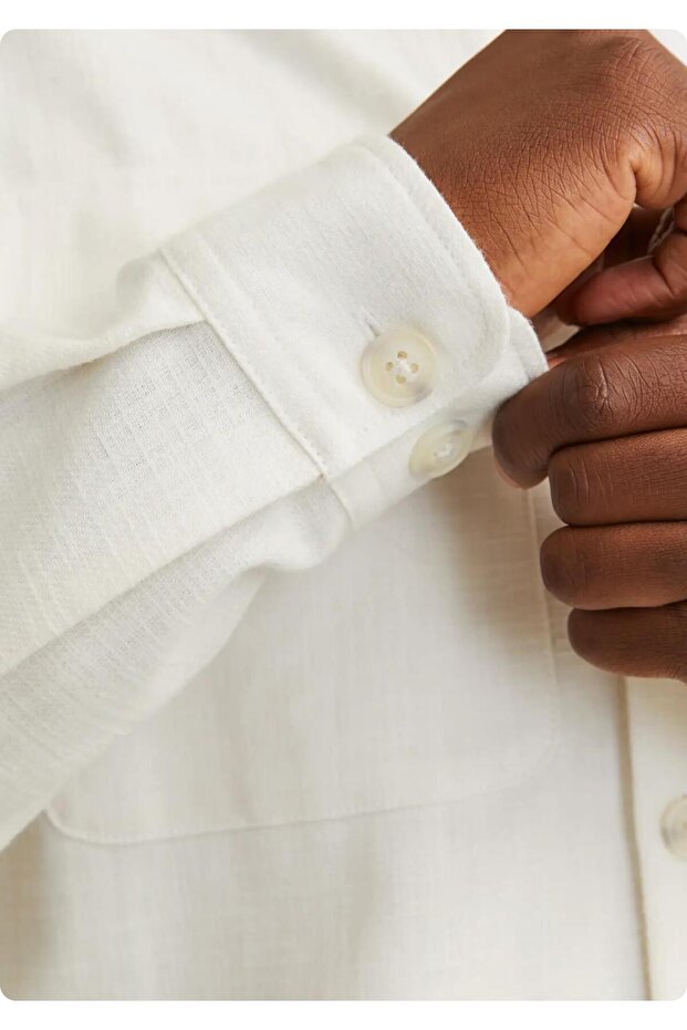 JACK&JONES 12274954 JPRCCRAYMOND SPRING SOLID DENIK OVERSHIRT - 4