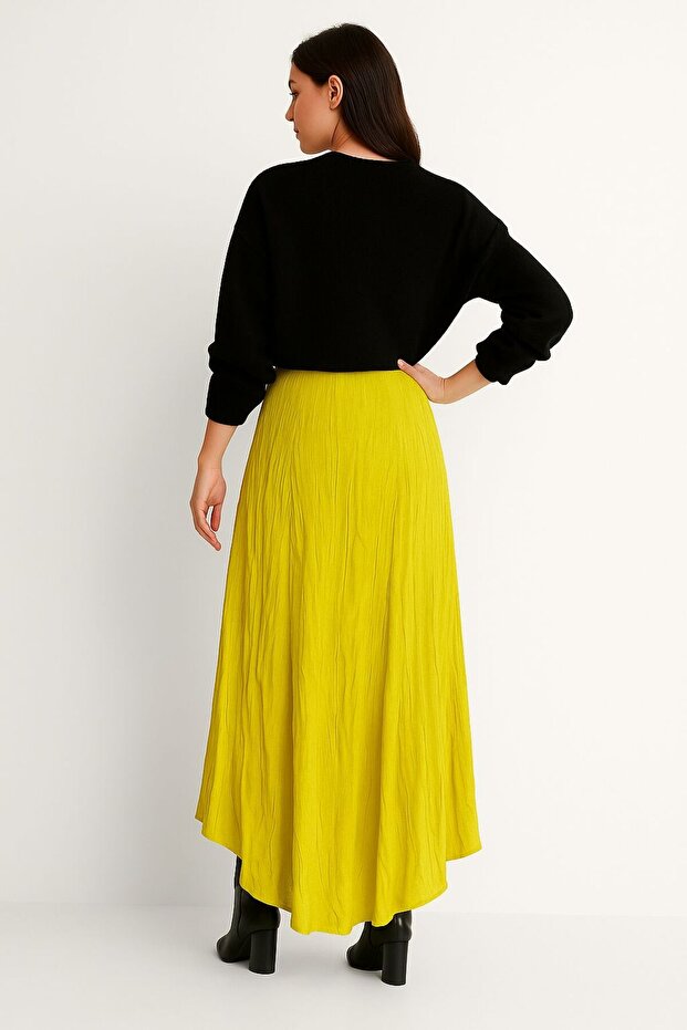 Krinkıl Vual Crush Etek - 2