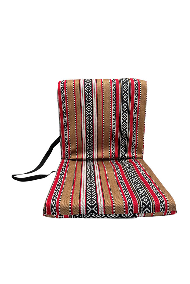 Paradiso Floor Lounge Chair with a high back - BROWN