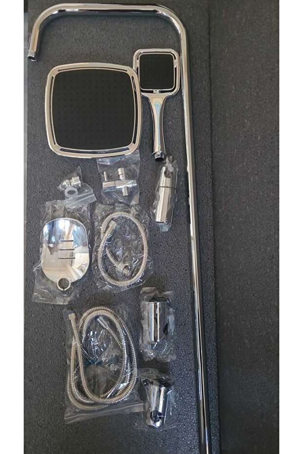 Lüks Tepe Duş Seti – Modern Tasarım, Yüksek Basınçlı Yağmurlama Duş Keyfi - 3