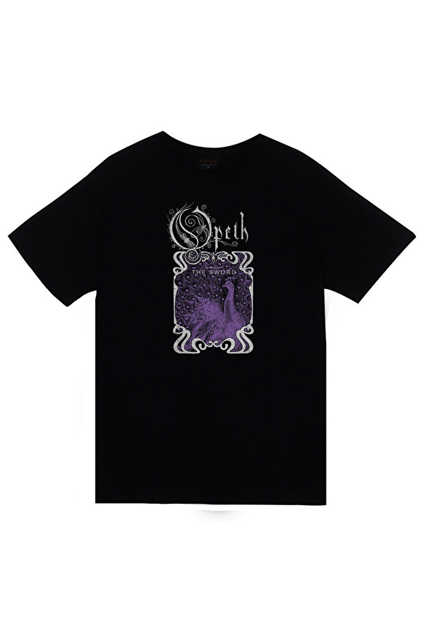 Opeth - Music Band Printed Unisex 100% Cotton Black T-Shirt
