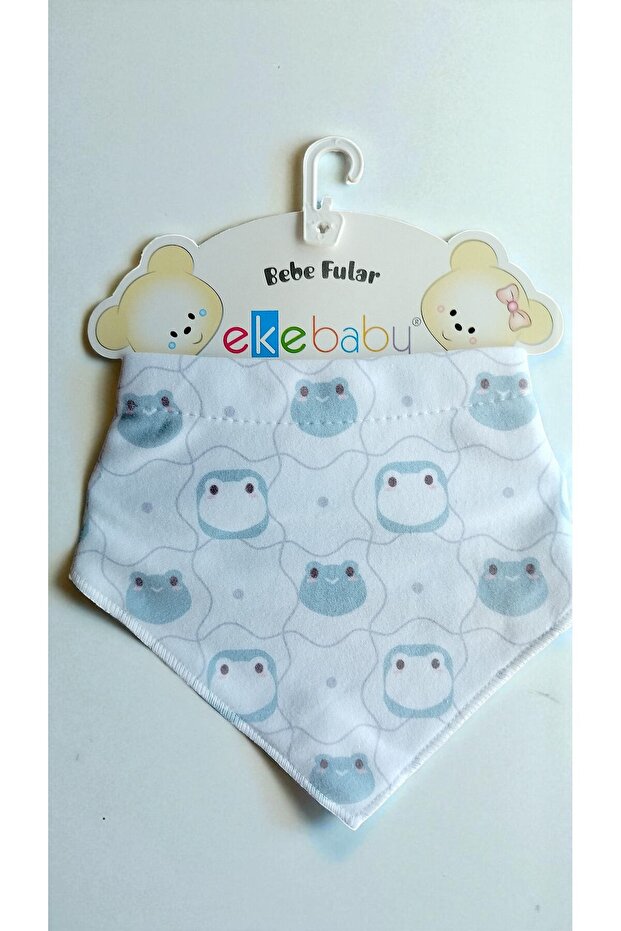 Double Layered Snap Closure 100% Cotton Baby Scarf Apron